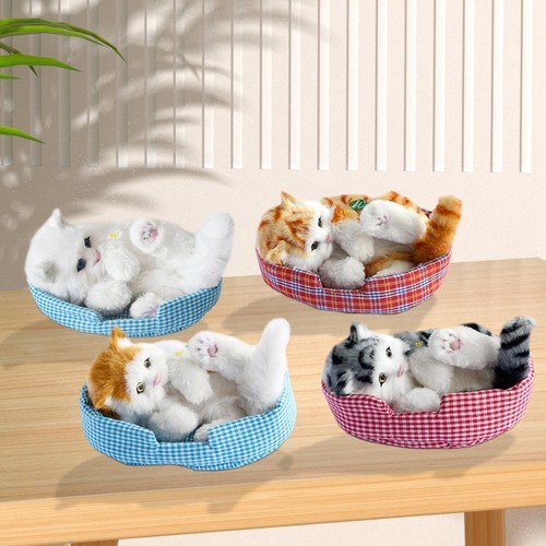 Sleeping cats toy - toy, realistic