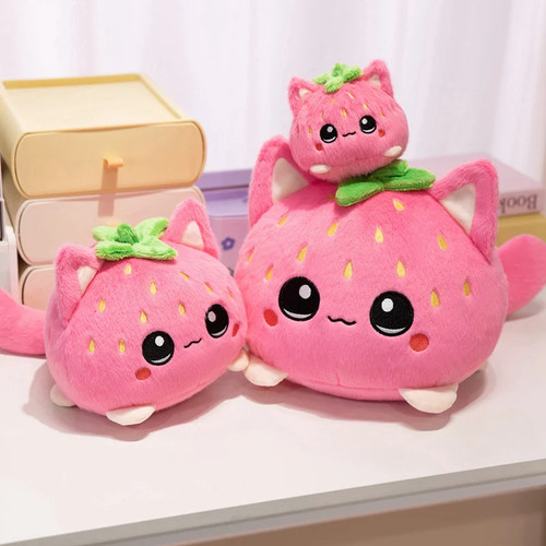 Mini cat plush keychain cute - mini,