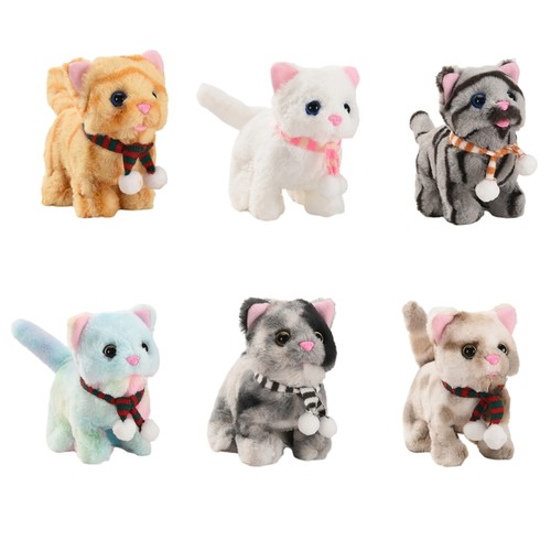 Musical electric plush cat toy - musical,
