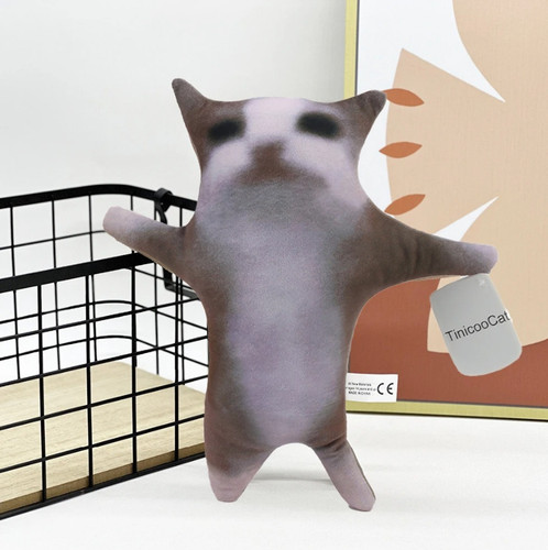 2pcs happy cat - plush, cute