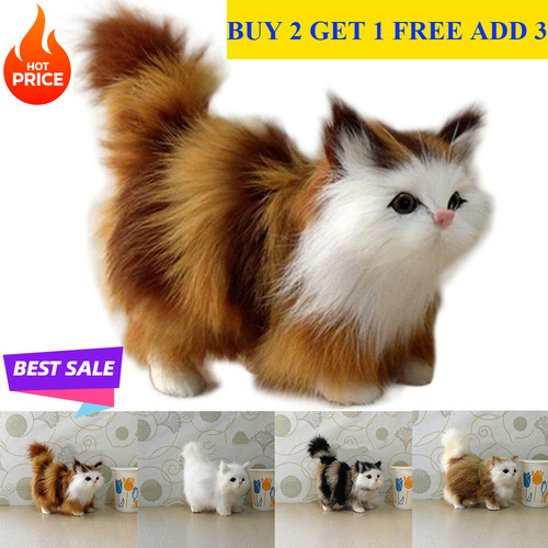 Realistic cat stuffed - realistic,
