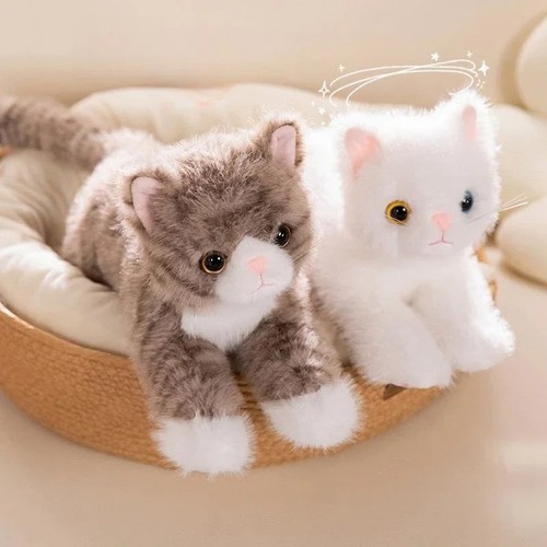 Realistic kitten plush toy - realistic,